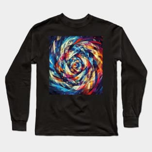 Abstract geometric Long Sleeve T-Shirt
